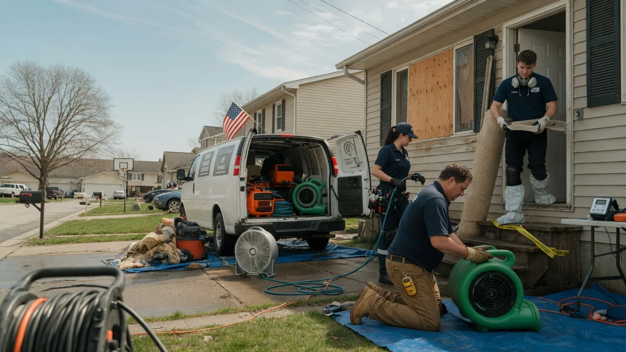 Water Damage Restoration in Dent, MN near me